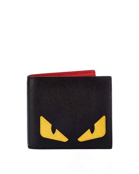 black fendi bag bug polo|Fendi black wallet.